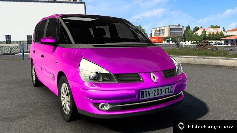 Обложка мода: Renault Espace 2008 для Euro Truck Simulator 2 – полный набор
