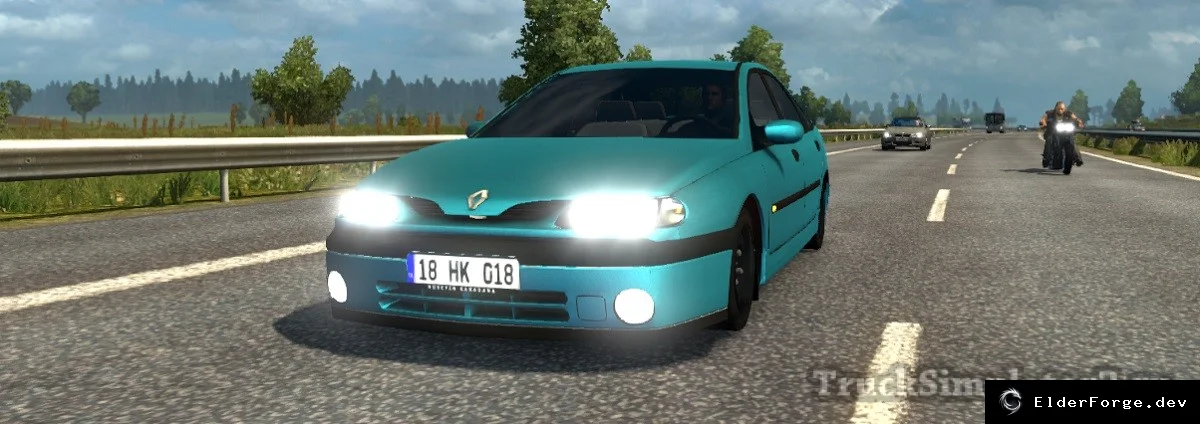 Обложка мода: Renault Laguna для Euro Truck Simulator 2 – реальный грузовик