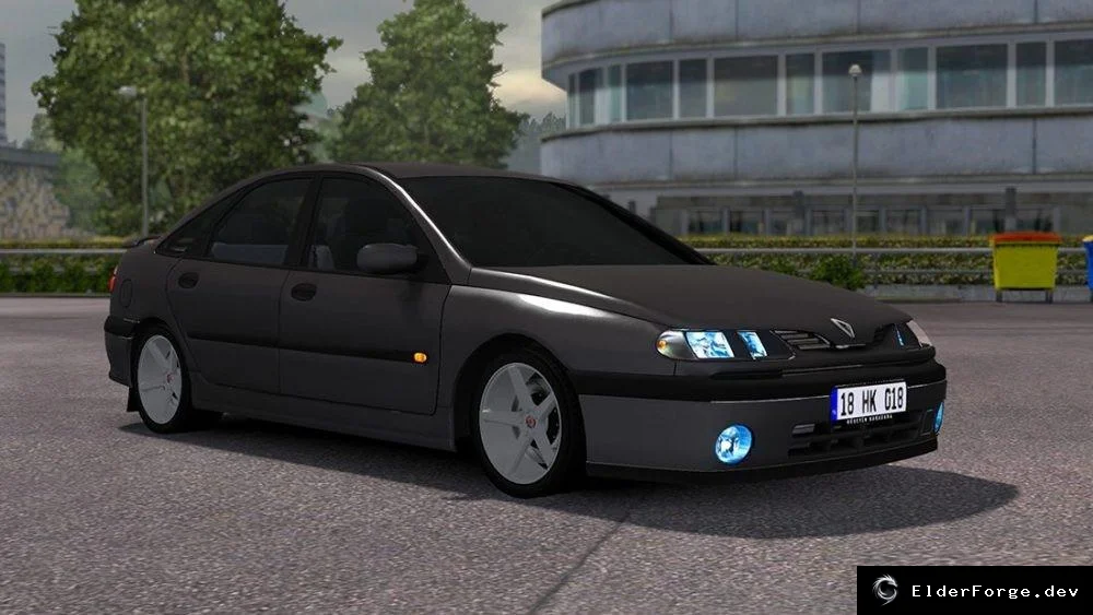 Обложка мода: Renault Laguna V1.0 – Тюнинг и дымовая анимация для ETS2