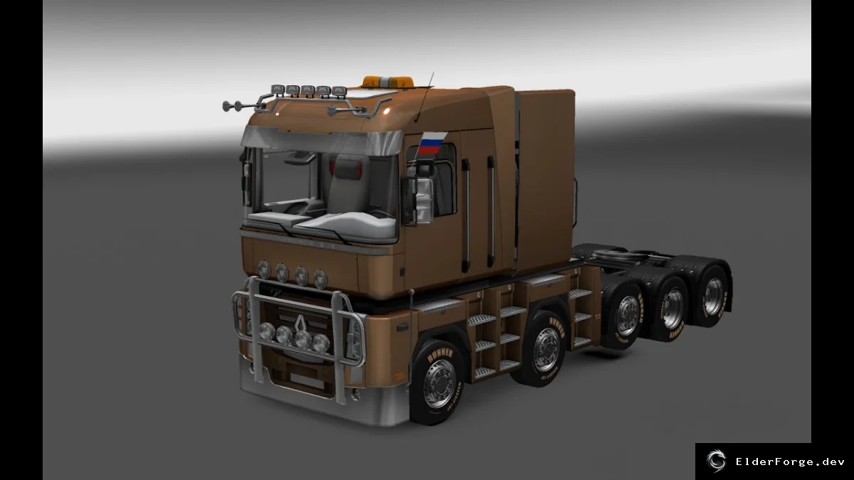 Обложка мода: Renault Magnum 2009 Reworked – расширенный грузовик для Euro Truck Simulator 2