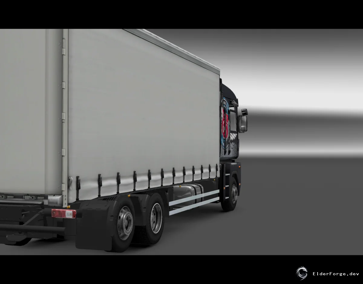 Обложка мода: Renault Magnum BDF шасси с подъемной осью для ETS2