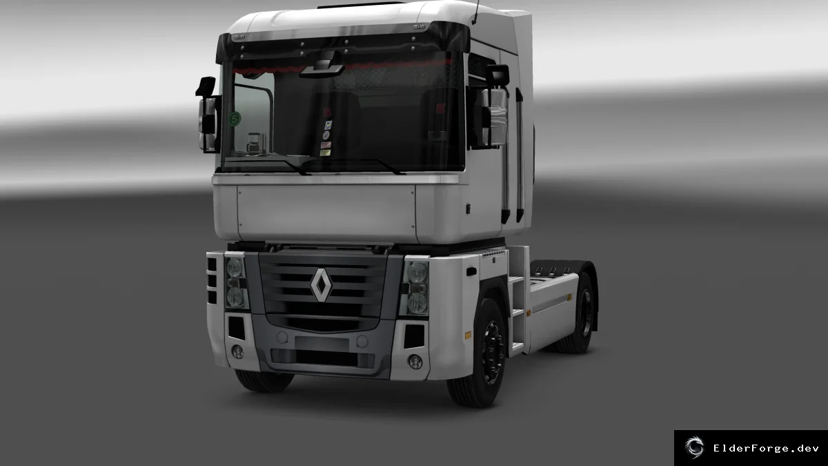 Обложка мода: Renault Magnum HD Rework – интерьер и экстерьер для ETS2