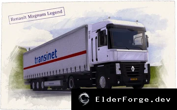 Обложка мода: Renault Magnum Legend &amp; Magnum Legend Mat Edition – новые модели для ETS2