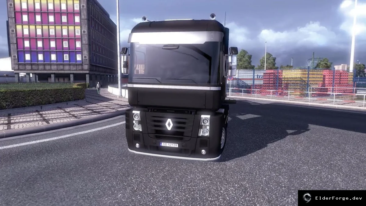 Обложка мода: Renault Magnum Legend &amp; Mat Edition – новые модели для Euro Truck Simulator 2 (ETS2) 1.5.2