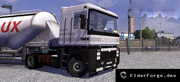 Обложка мода: Renault Magnum – новый грузовик для Euro Truck Simulator 2 (ETS2)