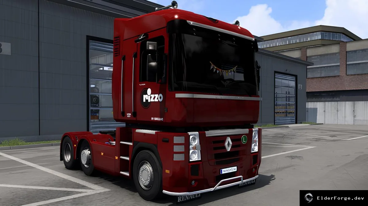 Обложка мода: Renault Magnum – полная переделка для Euro Truck Simulator 2