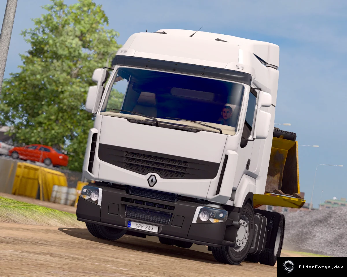 Обложка мода: Renault Premium 1.0 – модифицированный грузовик для Euro Truck Simulator 2