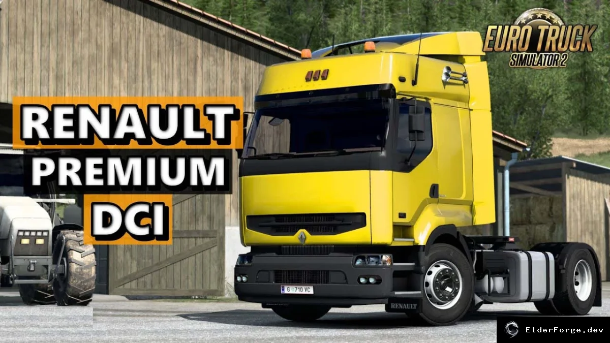 Обложка мода: Renault Premium dCi 420 для Euro Truck Simulator 2 – новый грузовик 1.45
