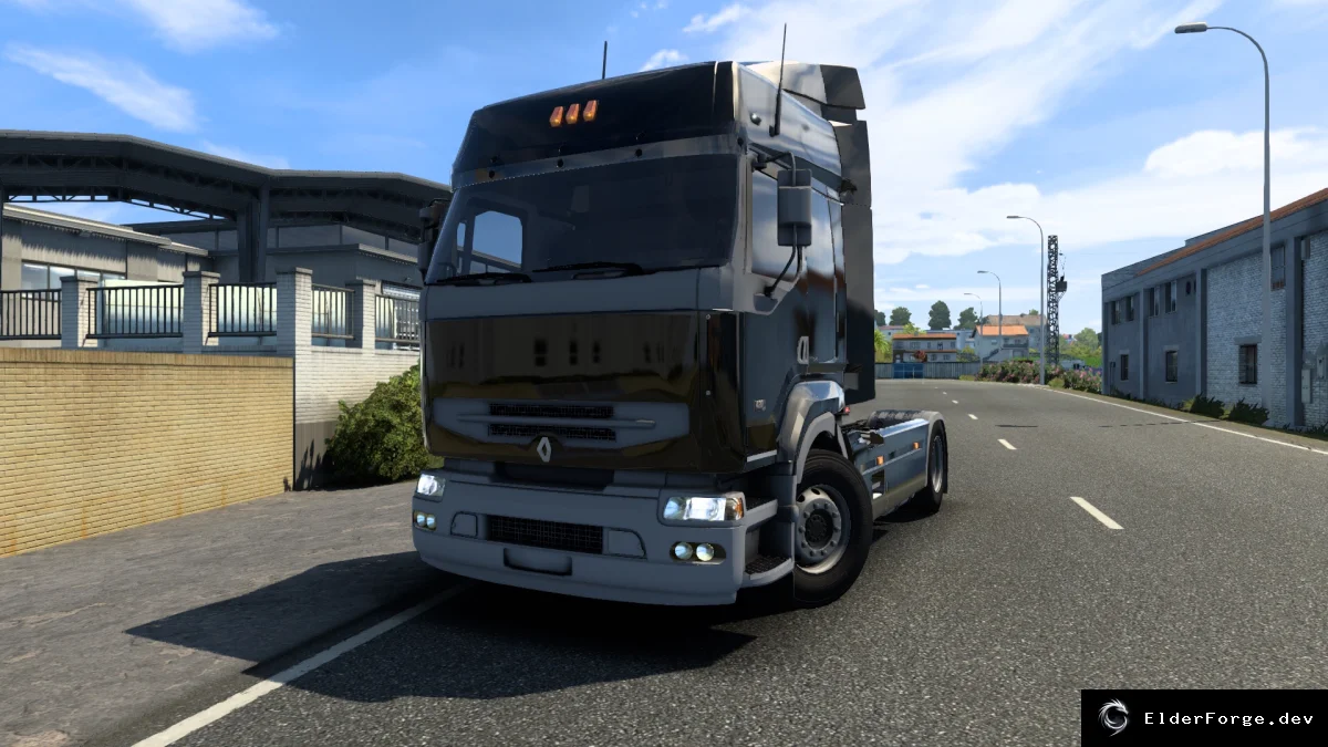 Обложка мода: Renault Premium DCI – мод для Euro Truck Simulator 2 (версия 1.45)