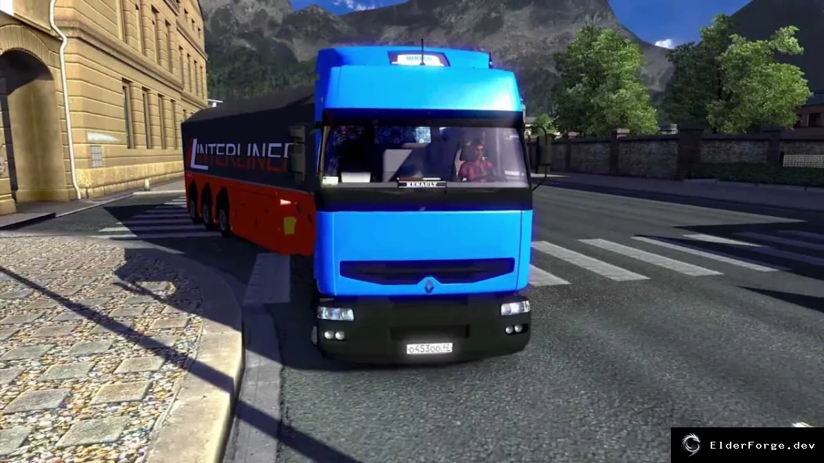 Обложка мода: Renault Premium dCi v2 – новый грузовик для Euro Truck Simulator 2