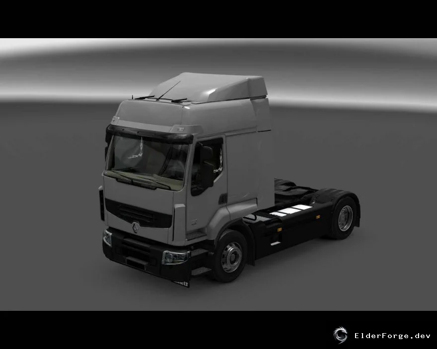 Обложка мода: Renault Premium для Euro Truck Simulator 2 – полная замена, новые кабины и детали