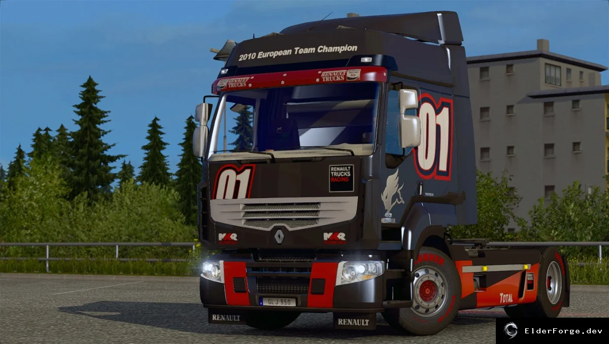 Обложка мода: Renault Premium Modifications v1.2 – расширенный набор деталей для Euro Truck Simulator 2