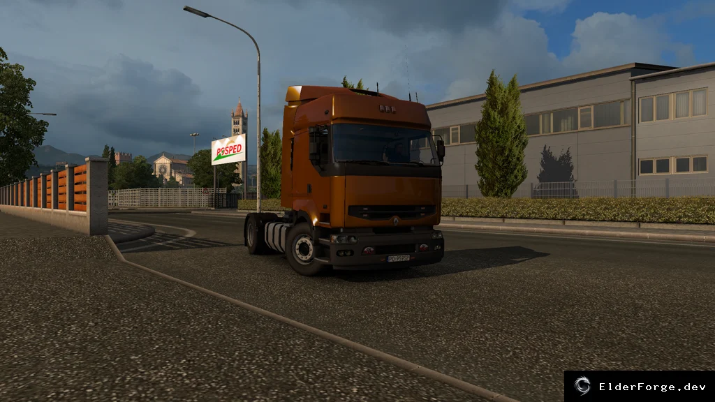 Обложка мода: Renault Premium Poland – Тягач для Euro Truck Simulator 2 (ETS2)