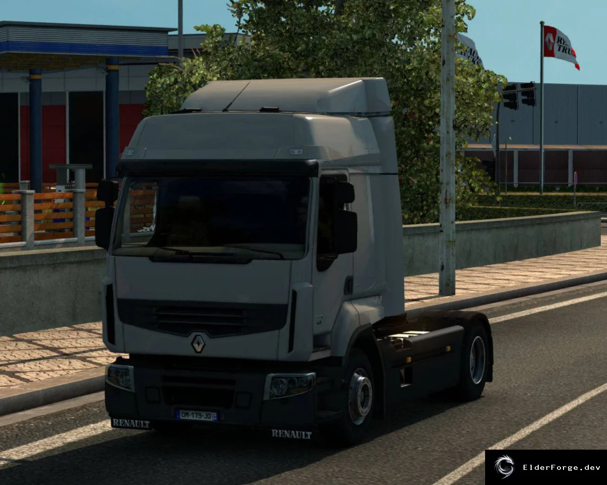 Обложка мода: Renault Premium Reworked 3.7 – Полный редизайн для ETS2
