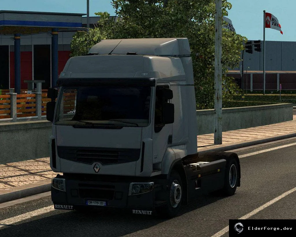 Обложка мода: Renault Premium Reworked v3.3 – Тюнинг и эксклюзивный салон для Euro Truck Simulator 2
