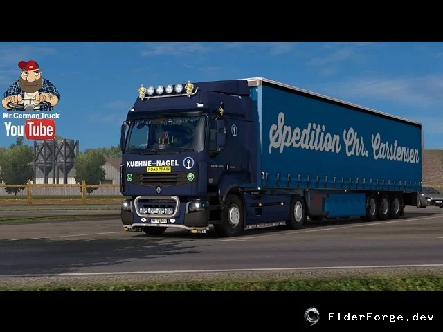 Обложка мода: Renault Premium Reworked v3.7 – полная переработка грузовика для Euro Truck Simulator 2
