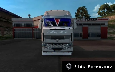 Обложка мода: Renault Premium Turkish Job Edit – новые интерьеры для ETS2