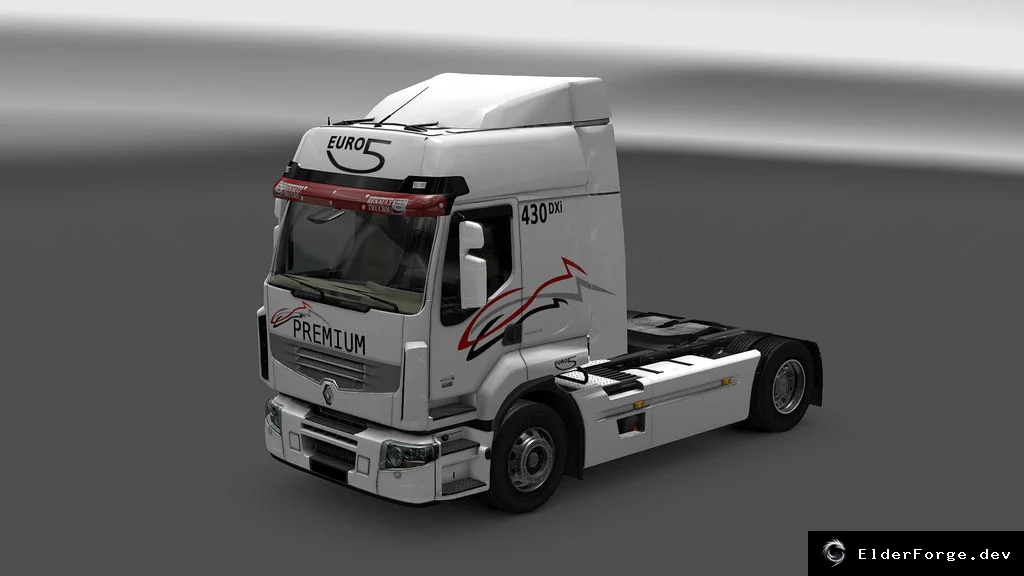 Обложка мода: Renault Premium v2.8 для Euro Truck Simulator 2 – полная замена грузовика
