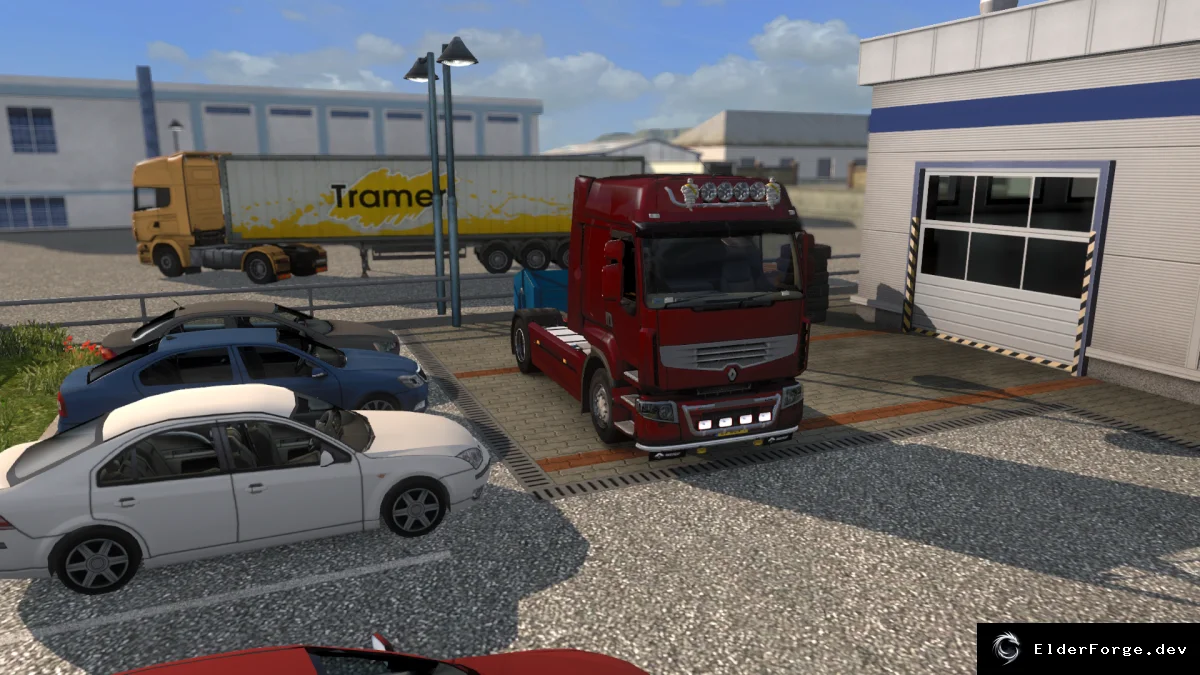 Обложка мода: Renault Premium – Высокая кабина без спойлера для ETS2