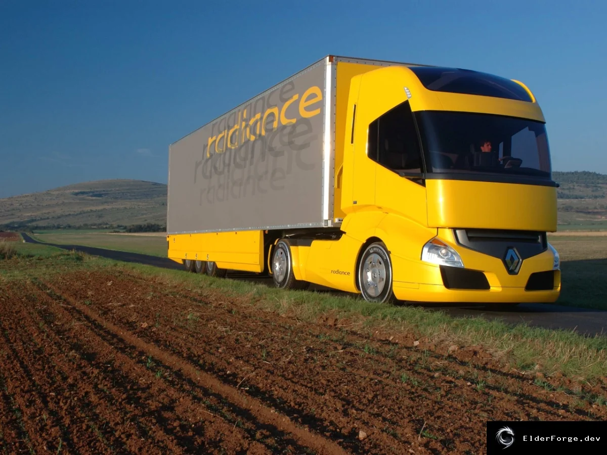 Обложка мода: Renault Radiance 1.2 – Минимальный тюнинг для Euro Truck Simulator 2