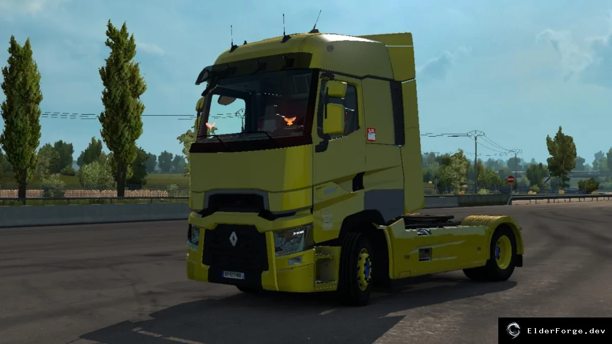 Обложка мода: Renault Range T 480 Euro 6 – новый грузовик для Euro Truck Simulator 2