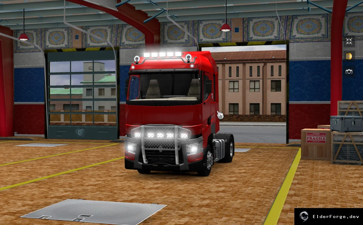 Обложка мода: Renault Range T v1.6 – новая модель для Euro Truck Simulator 2