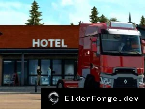 Обложка мода: Renault T Addon для Euro Truck Simulator 2 – версия 0.2