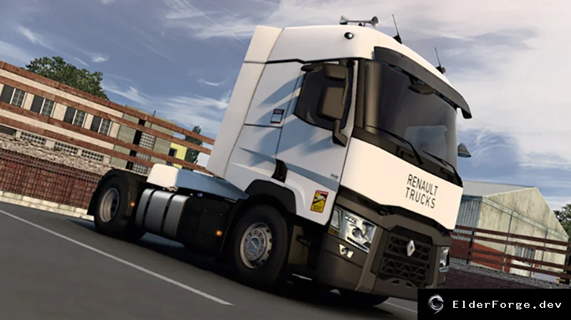 Обложка мода: Renault T (Iranian version) – новый грузовик для Euro Truck Simulator 2