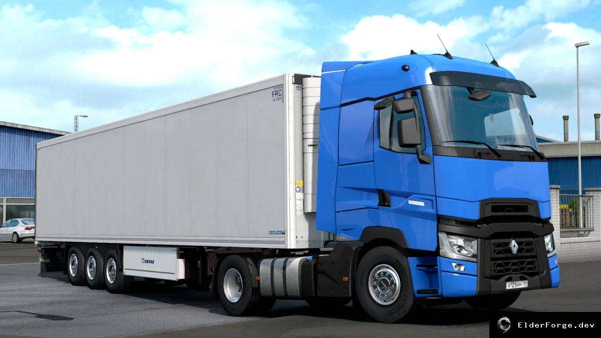Обложка мода: Renault T Range – новые грузовики для Euro Truck Simulator 2