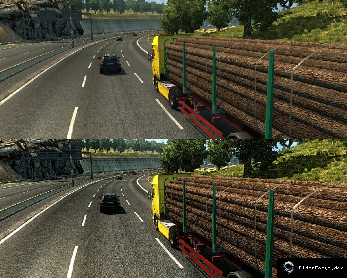 Обложка мода: Reshade 2.0 – улучшенные графические эффекты для Euro Truck Simulator 2