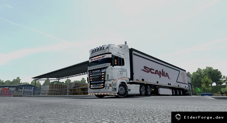 Обложка мода: Reshade 3.0.1.141 – графический мод для Euro Truck Simulator 2 с мониторингом FPS