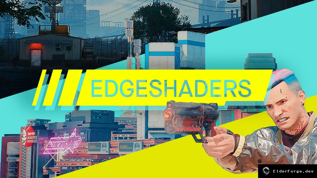 Обложка мода: Reshade‑пак Edgerunners: аниме‑стиль для Cyberpunk 2077
