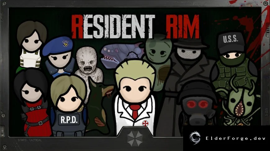 Resident Rim – зомби‑нашествия и мутанты в RimWorld