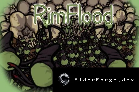 Rim Flood — агрессивные ксеноморфы, угроза для колонии в RimWorld