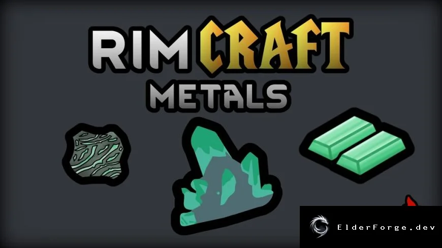Rimcraft Metals – новые фантазийные руды для RimWorld