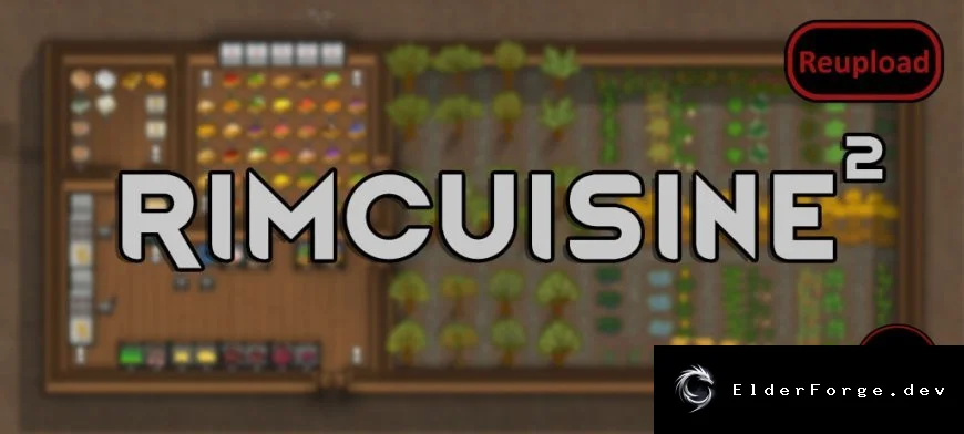 RimCuisine 2 Core – новые культуры и блюда для RimWorld