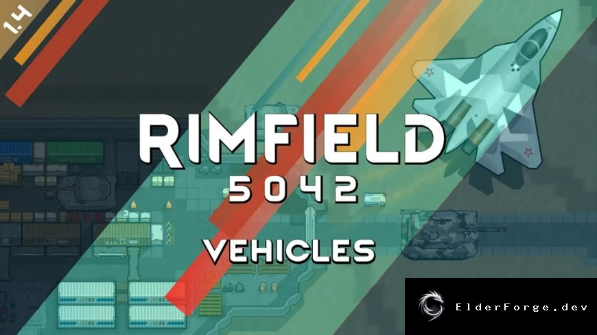 RimField5042 – Транспорт и самолёты из Battlefield 2042 для RimWorld