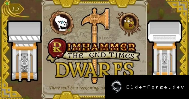Rimhammer – The End Times: Dwarves – гномы Warhammer для RimWorld