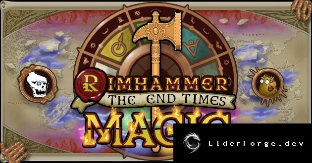 Rimhammer – The End Times: Магия и Оружие Хаоса для RimWorld