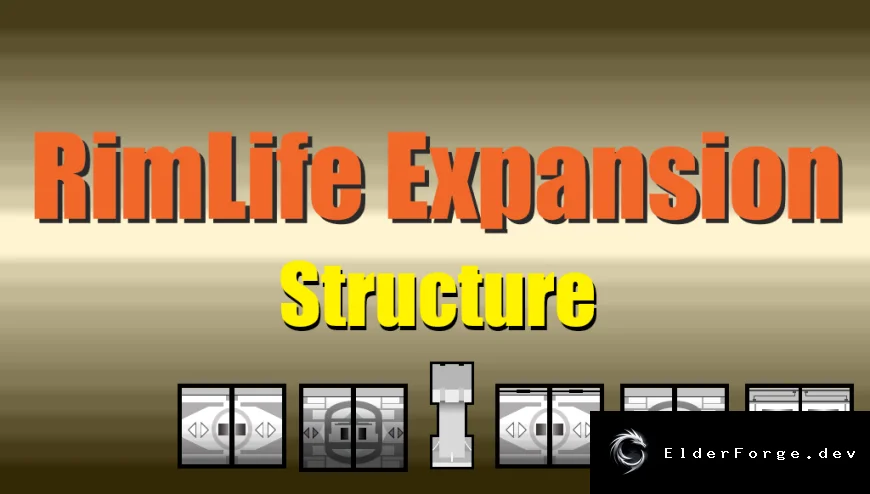 RimLife Expansion Structure – новые стены и двери для RimWorld