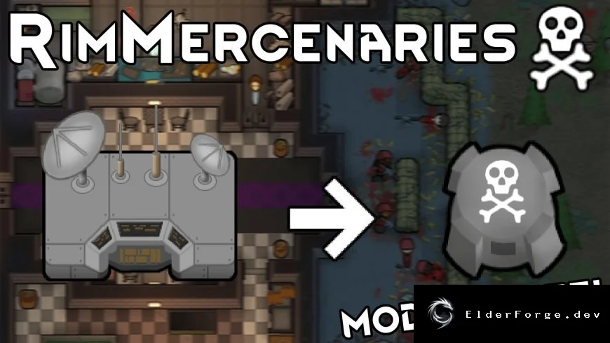 RimMercenaries – нанимайте профессиональных наёмников в RimWorld