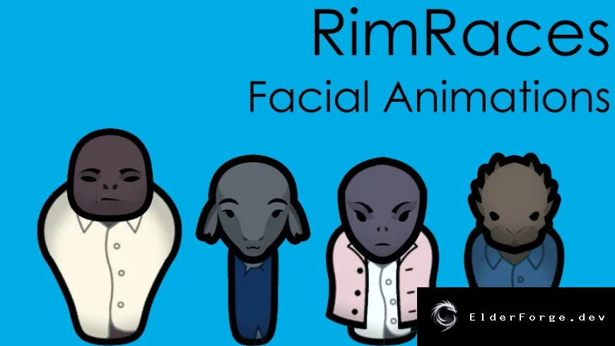 RimRaces Facial Animations – анимация лиц для всех рас в RimWorld