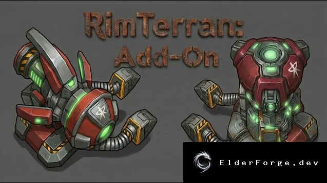 RimTerran AddOn – Терранские улучшения для производства и исследований в RimWorld