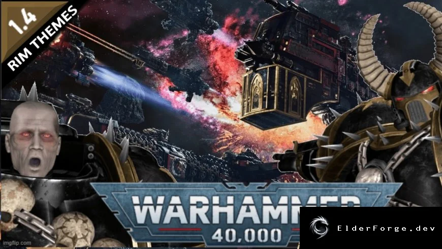 RimThemes: Warhammer 40k – мрачные темы для вашей колонии в RimWorld