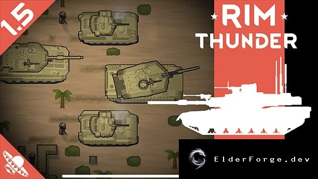 RimThunder: Desert Sabre – торговые корабли с техникой и WWII‑машинами