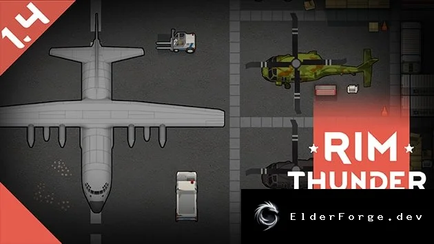 RimThunder – Летающий колесничий мод для RimWorld