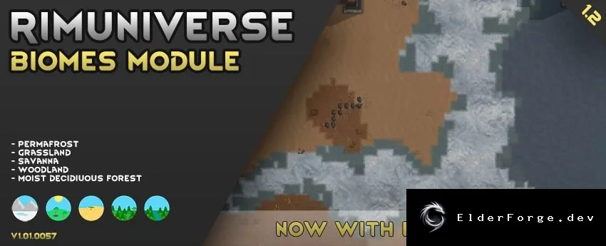 RimUniverse: новый мод биомов для RimWorld – расширенная система ландшафтов