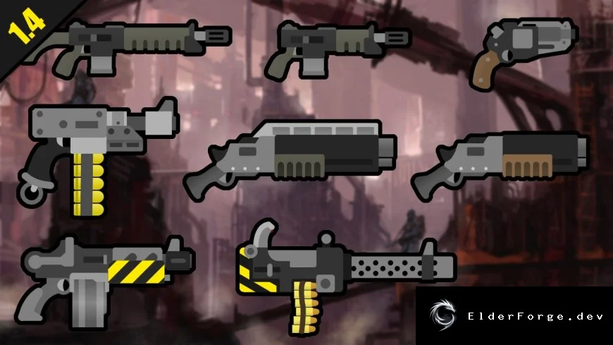 RimWorld: Autoguns – 8 новых видов огнестрельного оружия в стиле Warhammer 40k