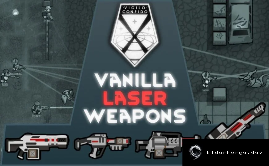 RimWorld: лазерное оружие в стиле XCOM – Vanilla XCOM Laser Weapons
