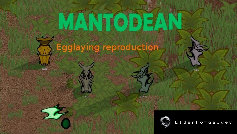 RimWorld: Mantodean Egglayer – новые касты, ульи и ускоренные рецепты